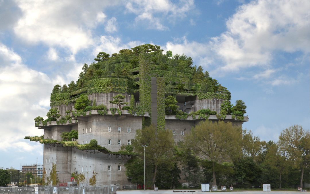 Die Zukunft urbaner Landschaften – Dach- und Fassadenbegrünung auf dem Bunker St. Pauli