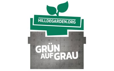 Grün auf Grau