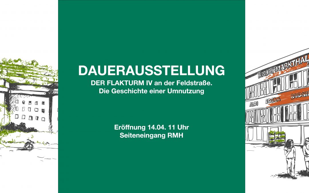 Eröffnung der Dauerausstellung „DER FLAKTURM IV an der Feldstraße. Die Geschichte einer Umnutzung“