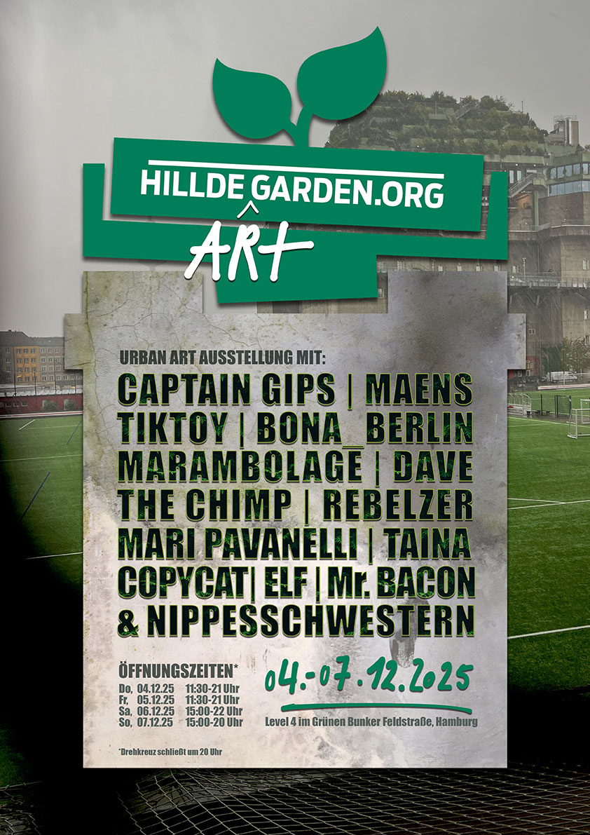 Streetart-Ausstellung Poster