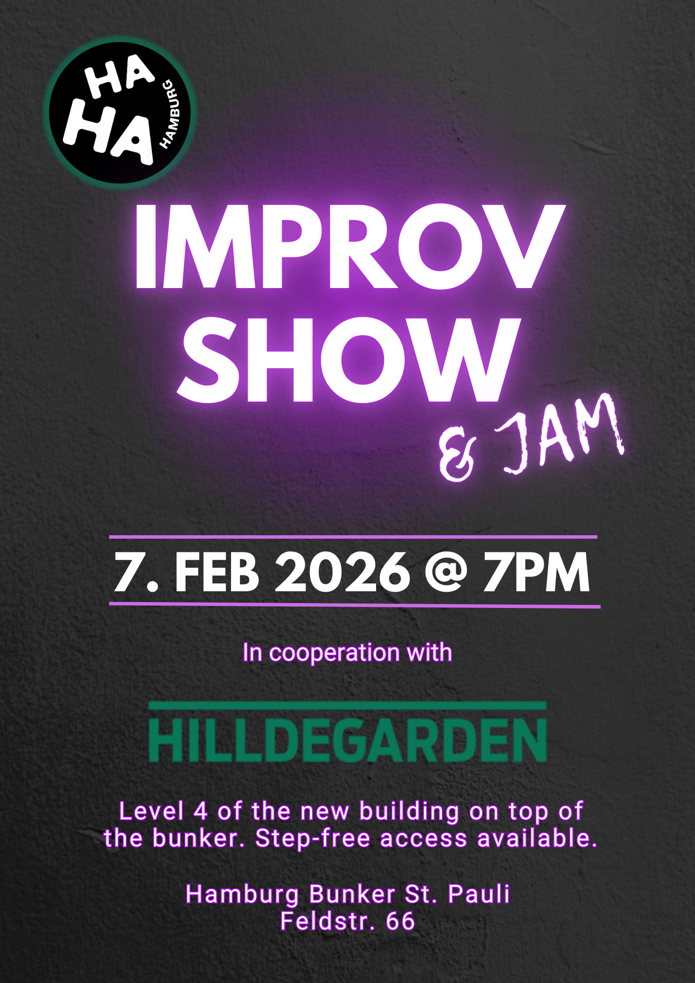 Flyer Improv Show