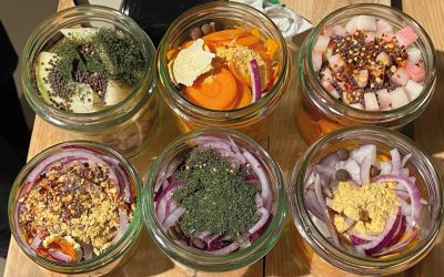 Mixed Pickles über den Dächern Hamburgs
